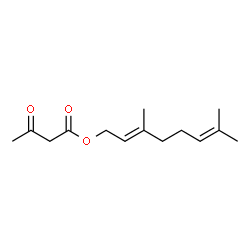 ChemSpider 2D Image | Geranyl acetoacetate | C14H22O3