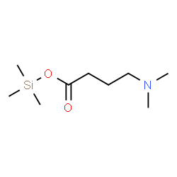 ChemSpider 2D Image | Trimethylsilyl 4-(dimethylamino)butanoate | C9H21NO2Si
