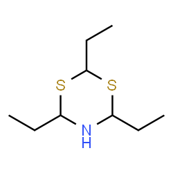 ChemSpider 2D Image | Triethylthialdine | C9H19NS2