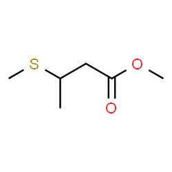 ChemSpider 2D Image | METHYL 3-(METHYLTHIO)BUTANOATE | C6H12O2S