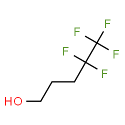 ChemSpider 2D Image | 4,4,5,5,5-Pentafluoropentan-1-ol | C5H7F5O