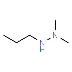 ChemSpider 2D Image | 1,1-Dimethyl-2-propylhydrazine | C5H14N2