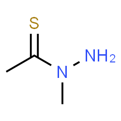 ChemSpider 2D Image | N-Methylethanethiohydrazide | C3H8N2S