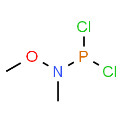 ChemSpider 2D Image | N-Dichlorophosphinodimethylhydroxylamine | C2H6Cl2NOP