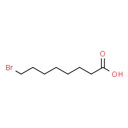 ChemSpider 2D Image | 8-Bromocaprylic acid | C8H15BrO2