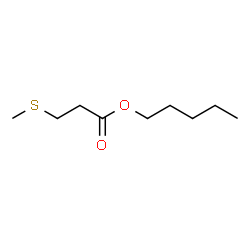 ChemSpider 2D Image | Pentyl 3-(methylthio)propanoate | C9H18O2S