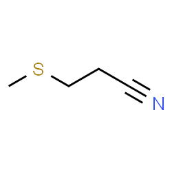ChemSpider 2D Image | 3-(Methylsulfanyl)propanenitrile | C4H7NS