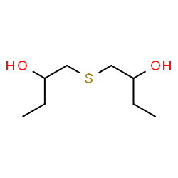 ChemSpider 2D Image | Sulfide, bis(2-hydroxybutyl) | C8H18O2S