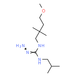 ChemSpider 2D Image | N-Isobutyl-N'-(4-methoxy-2,2-dimethylbutyl)carbonohydrazonic diamide | C12H28N4O