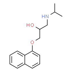 ChemSpider 2D Image | propranolol | C16H21NO2
