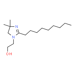 ChemSpider 2D Image | 2-(4,4-Dimethyl-2-nonyl-4,5-dihydro-1H-imidazol-1-yl)ethanol | C16H32N2O