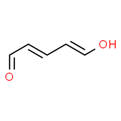 ChemSpider 2D Image | (2E,4E)-5-Hydroxy-2,4-pentadienal | C5H6O2