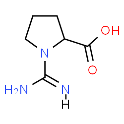 ChemSpider 2D Image | AMIDINOPROLINE | C6H11N3O2