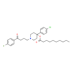 ChemSpider 2D Image | Haloperidol decanoate | C31H41ClFNO3
