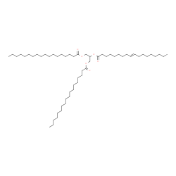 ChemSpider 2D Image | 1,3-Distearoyl-2-Elaidoyl Glycerol | C57H108O6