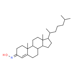 ChemSpider 2D Image | (3E)-N-Hydroxycholest-4-en-3-imine | C27H45NO