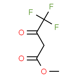 ChemSpider 2D Image | Methyl 4,4,4-trifluoro-3-oxobutanoate | C5H5F3O3