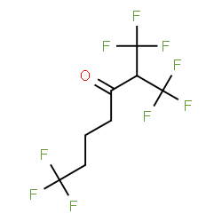 ChemSpider 2D Image | 1,1,1,7,7,7-Hexafluoro-2-(trifluoromethyl)-3-heptanone | C8H7F9O