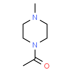 ChemSpider 2D Image | 1-(4-Methyl-1-piperazinyl)ethanone | C7H14N2O