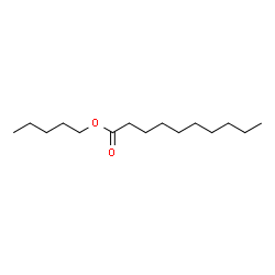 ChemSpider 2D Image | Amyl caprate | C15H30O2
