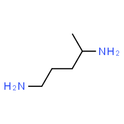 ChemSpider 2D Image | 1,4-diaminopentane | C5H14N2