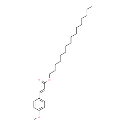 ChemSpider 2D Image | Hexadecyl (2E)-3-(4-methoxyphenyl)acrylate | C26H42O3