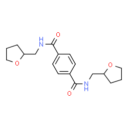 ChemSpider 2D Image | N,N'-Bis(tetrahydro-2-furanylmethyl)terephthalamide | C18H24N2O4