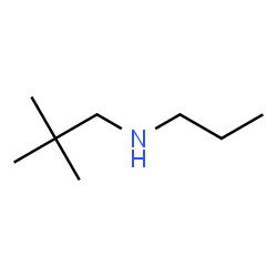 ChemSpider 2D Image | 2,2-Dimethyl-N-propyl-1-propanamine | C8H19N