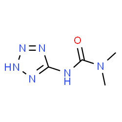 ChemSpider 2D Image | 1,1-Dimethyl-3-(2H-tetrazol-5-yl)urea | C4H8N6O