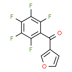 ChemSpider 2D Image | 3-Furyl(pentafluorophenyl)methanone | C11H3F5O2