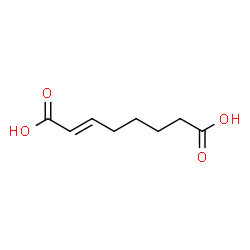 ChemSpider 2D Image | octenedioic acid | C8H12O4