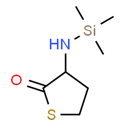ChemSpider 2D Image | 3-[(Trimethylsilyl)amino]dihydro-2(3H)-thiophenone | C7H15NOSSi