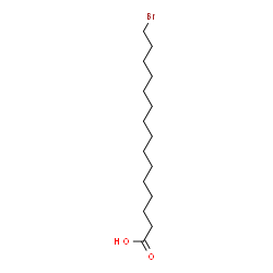 ChemSpider 2D Image | 15-Bromopentadecanoic acid | C15H29BrO2