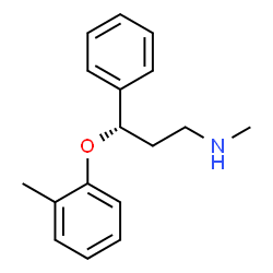 ChemSpider 2D Image | (+)-Tomoxetine | C17H21NO
