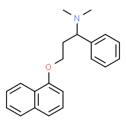 ChemSpider 2D Image | Dapoxetine | C21H23NO