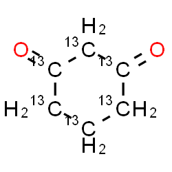 ChemSpider 2D Image | 1,3-(~13~C_6_)Cyclohexanedione | 13C6H8O2
