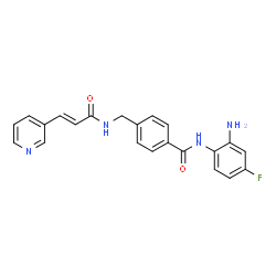 ChemSpider 2D Image | tucidinostat | C22H19FN4O2