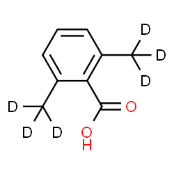 ChemSpider 2D Image | 2,6-Bis[(~2~H_3_)methyl]benzoic acid | C9H4D6O2