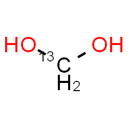 ChemSpider 2D Image | (~13~C)Methanediol | 13CH4O2