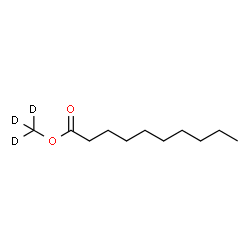 ChemSpider 2D Image | (~2~H_3_)Methyl decanoate | C11H19D3O2