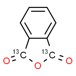 ChemSpider 2D Image | (1,3-~13~C_2_)-2-Benzofuran-1,3-dione | C613C2H4O3