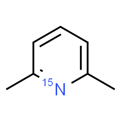 ChemSpider 2D Image | 2,6-Dimethyl(~15~N)pyridine | C7H915N