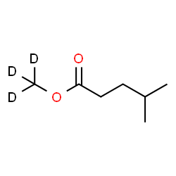 ChemSpider 2D Image | (~2~H_3_)Methyl 4-methylpentanoate | C7H11D3O2