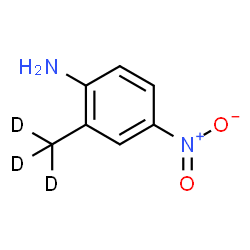 ChemSpider 2D Image | 2-(~2~H_3_)Methyl-4-nitroaniline | C7H5D3N2O2