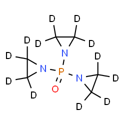 ChemSpider 2D Image | 1,1',1''-Phosphoryltri(~2~H_4_)aziridine | C6D12N3OP