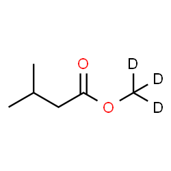 ChemSpider 2D Image | (~2~H_3_)Methyl 3-methylbutanoate | C6H9D3O2