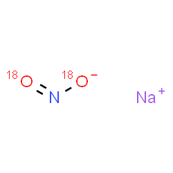 ChemSpider 2D Image | Sodium (~18~O_2_)nitrite | NNa18O2