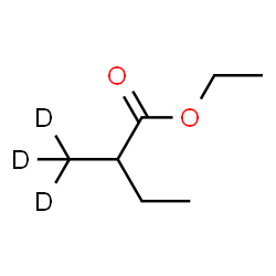 ChemSpider 2D Image | Ethyl 2-(~2~H_3_)methylbutanoate | C7H11D3O2