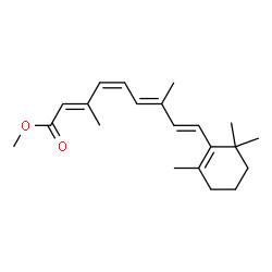 ChemSpider 2D Image | (11cis)-O~15~-Methylretinoic acid | C21H30O2