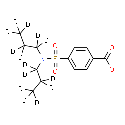 ChemSpider 2D Image | PROBENECID-D14 | C13H5D14NO4S
